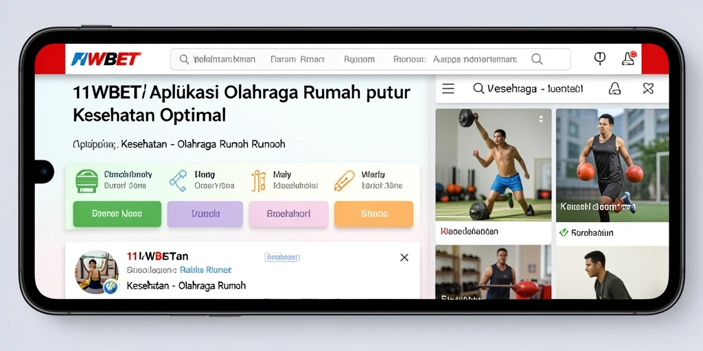 Tampilan antarmuka aplikasi 11WBET yang menarik dan fungsional.