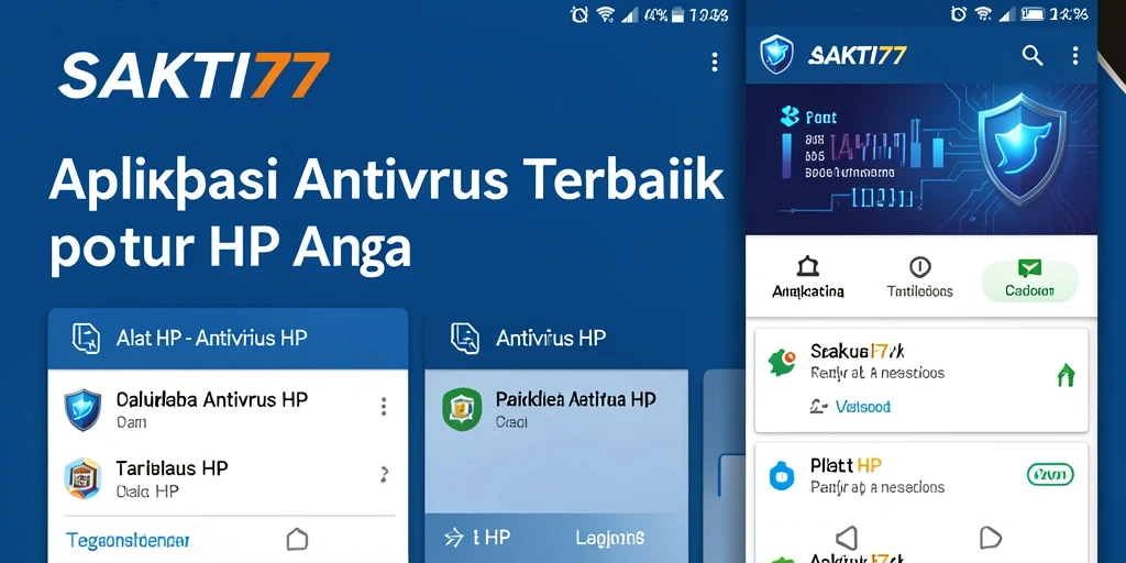 Tampilan antarmuka SAKTI77 yang intuitif dan mudah digunakan.